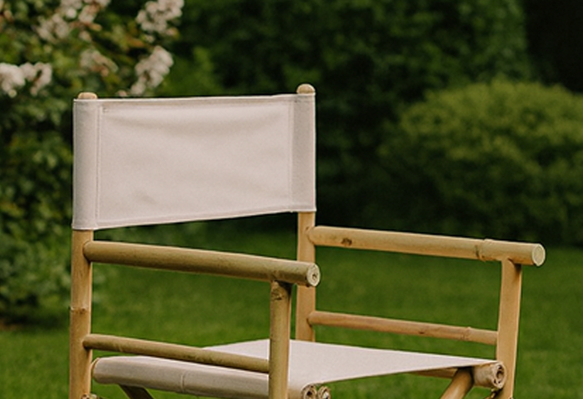 Απεικονίζεται η καρέκλα σκηνοθέτη